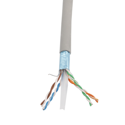 24AWG 0.5mm CU FTP Cat 6 Kabel Ethernet 305m Kategori 6 Kabel Jaringan 100Ohm