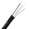 1 Core FTTH Drop Fiber Optic Cable GJYXCH Dengan Messenger Steel Wire LSZH Jacket