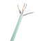 U/FTP Network Cat6a 10 Gigabit Ethernet Cables 500MHz Konduktor Tembaga 100%