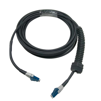 IP67 FTTA Fiber Optic Patch Cord Cable NSN LC Fiber Patch Leads 2 Core