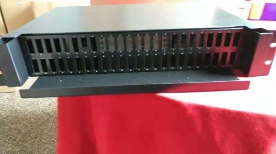 96Core SC ODF 48 Port Patch Panel Kabinet 2U Rack Mount Fiber Enclosure